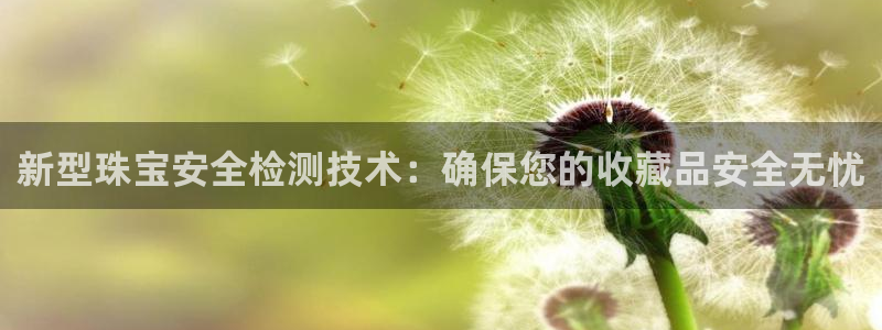 天宏娱乐魏叔：新型珠宝安全检测技术：确保您的收藏品安全无忧